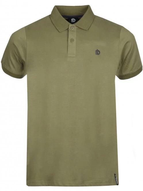 Fundango Incognito Mono Poloshirt férfi galléros póló oliva színben 7