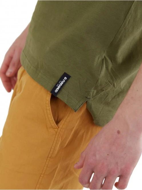 Fundango Incognito Mono Poloshirt férfi galléros póló oliva színben 6