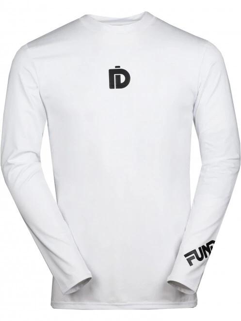 Fundango Manado Long Rashguard férfi hosszú ujjú lycra fehér színben 7