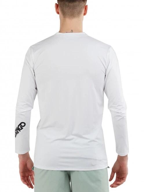 Fundango Manado Long Rashguard férfi hosszú ujjú lycra fehér színben 3