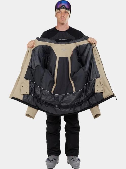 Fundango Privet Allmountain Jacket férfi síkabát homok színben 5