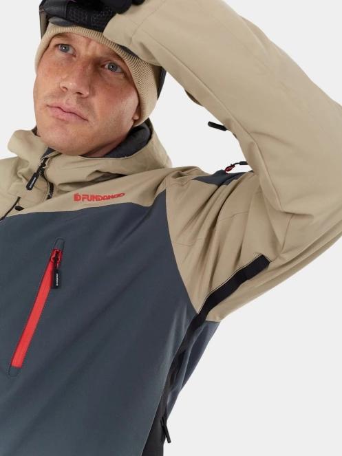 Fundango Privet Allmountain Jacket férfi síkabát homok színben 8