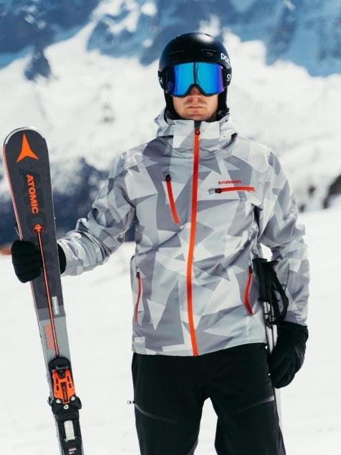 Fundango Telluride Ski Jacket férfi síkabát szürke színben 15