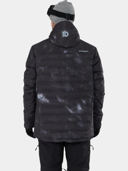 Fundango Fairfield Padded Jacket férfi steppelt síkabát fekete színben 3