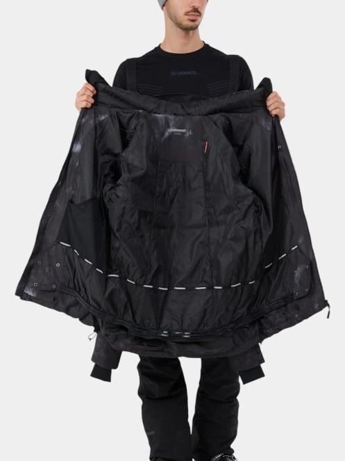 Fundango Fairfield Padded Jacket férfi steppelt síkabát fekete színben 5