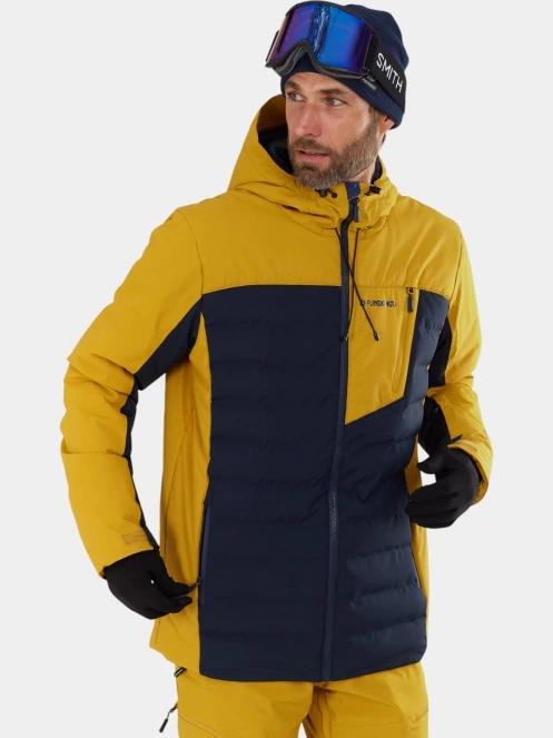 Fundango Fairfield Padded Jacket férfi steppelt síkabát sötétkék színben 2