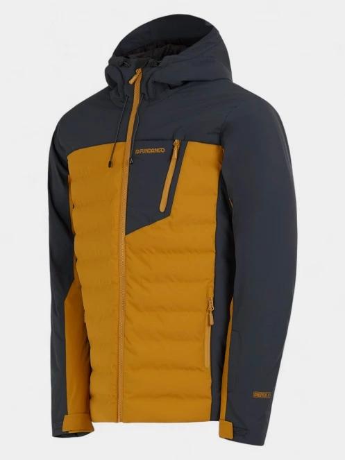 Fundango Fairfield Padded Jacket férfi steppelt síkabát szürke színben 10