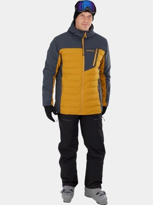 Fundango Fairfield Padded Jacket férfi steppelt síkabát szürke színben 4