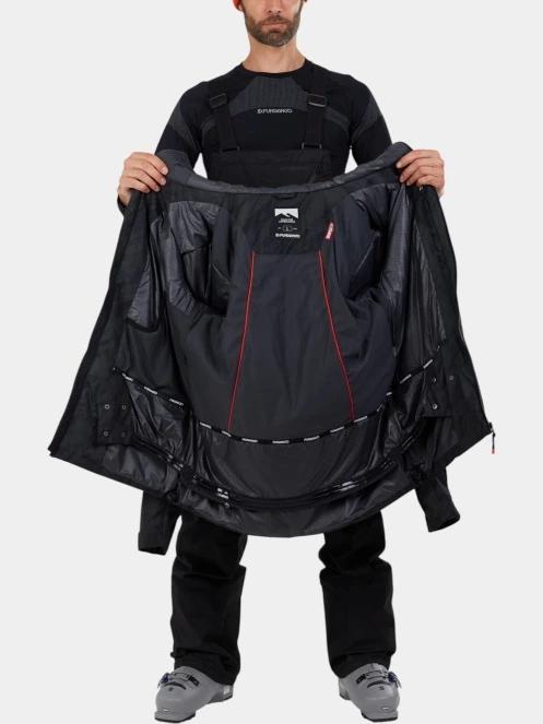 Fundango Baily ECO Allmountain Jacket férfi síkabát fekete színben 5