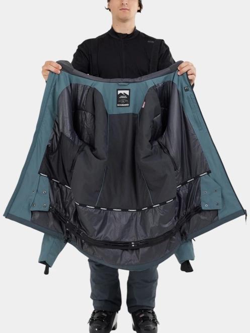 Fundango Baily ECO Allmountain Jacket férfi síkabát zöld színben 5