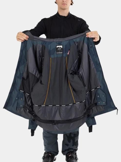 Fundango Baily ECO Allmountain Jacket férfi síkabát szürke színben 5