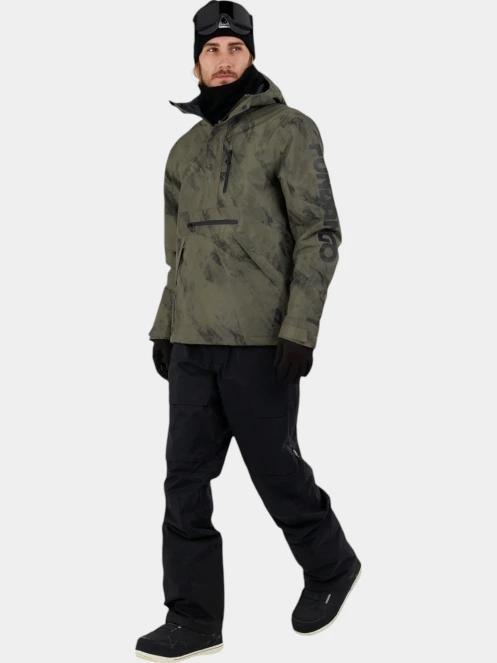 Fundango Tilbury ECO Logo Anorak férfi síkabát zöld színben 4