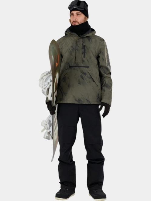 Fundango Tilbury ECO Logo Anorak férfi síkabát zöld színben 5