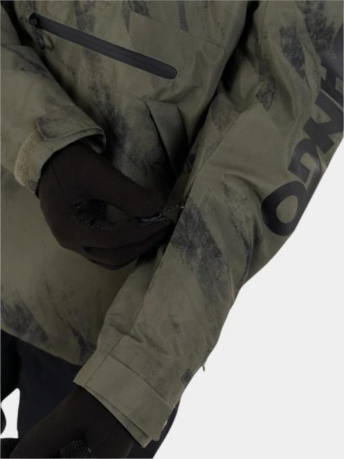 Fundango Tilbury ECO Logo Anorak férfi síkabát zöld színben 8