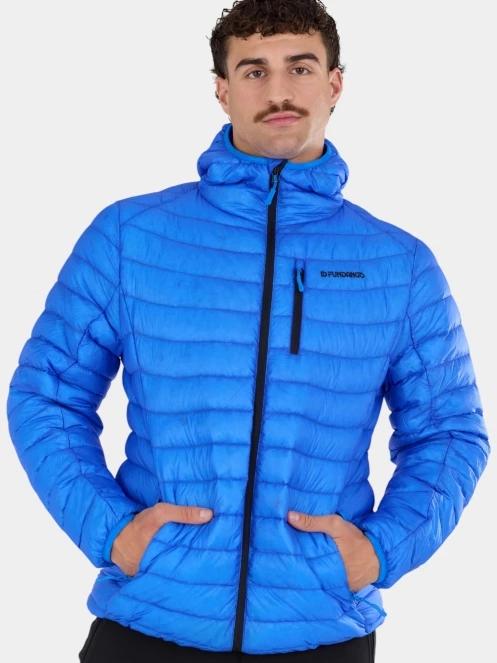 Fundango Rauris Down Jacket férfi tollkabát világoskék színben 6