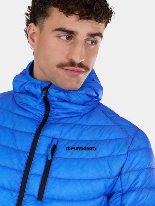 Fundango Rauris Down Jacket férfi tollkabát világoskék színben 7