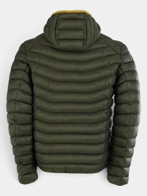 Fundango Rauris Down Jacket férfi tollkabát oliva színben 10