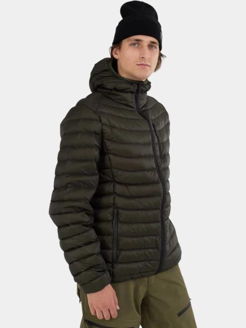 Fundango Rauris Down Jacket férfi tollkabát oliva színben 5