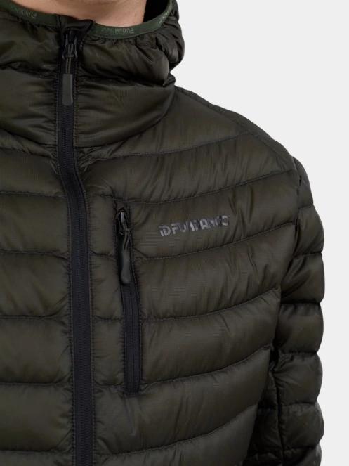 Fundango Rauris Down Jacket férfi tollkabát oliva színben 6
