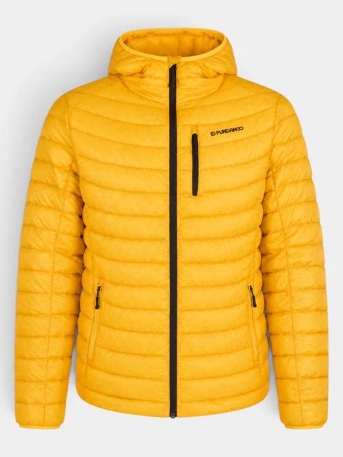 Fundango Rauris Down Jacket férfi tollkabát barna színben 9