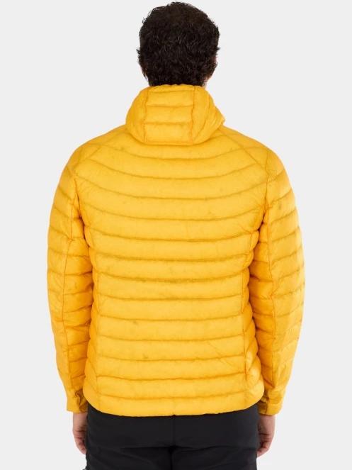 Fundango Rauris Down Jacket férfi tollkabát barna színben 3