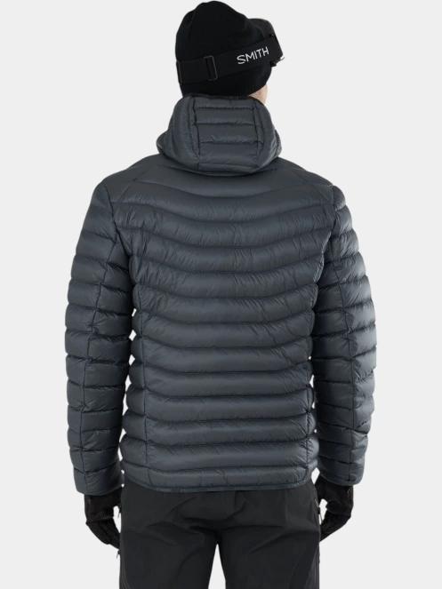 Fundango Rauris Down Jacket férfi tollkabát szürke színben 2
