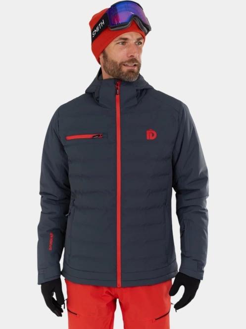 Fundango Orion Padded Jacket férfi steppelt síkabát szürke színben 2