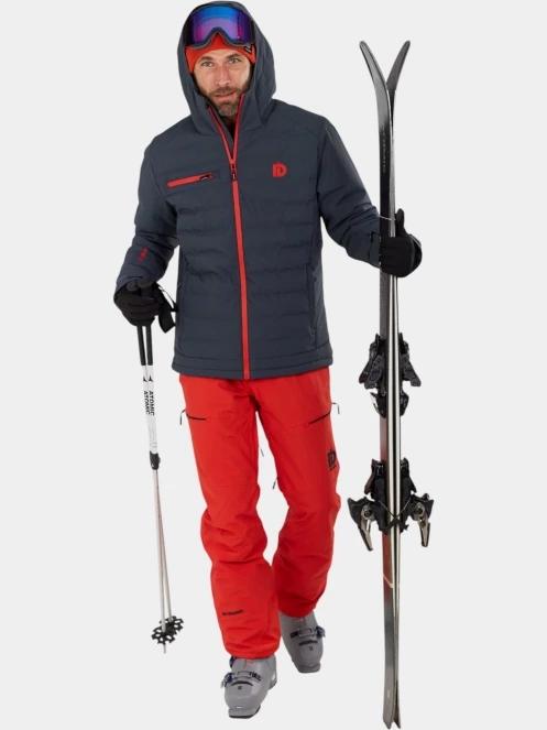 Fundango Orion Padded Jacket férfi steppelt síkabát szürke színben 4