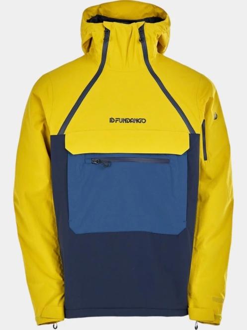 Fundango Hydra ECO Anorak férfi síkabát sárga színben 11
