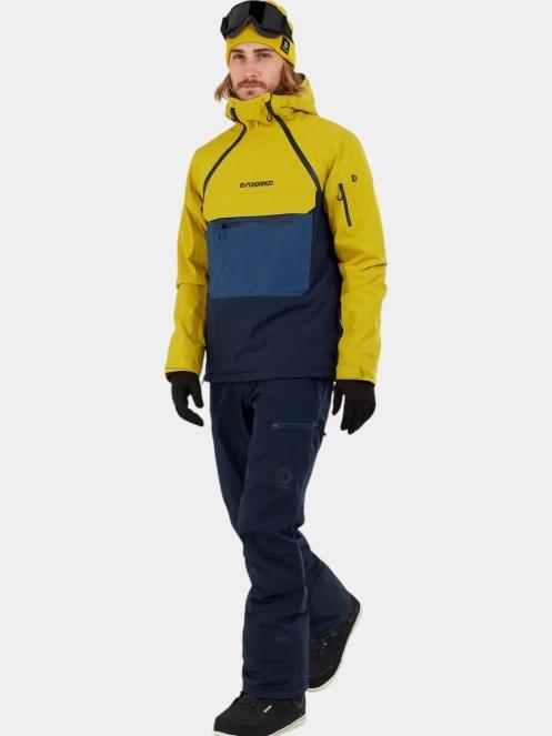 Fundango Hydra ECO Anorak férfi síkabát sárga színben 5