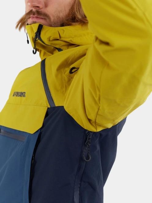 Fundango Hydra ECO Anorak férfi síkabát sárga színben 8