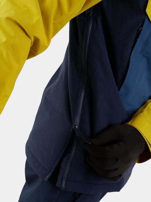 Fundango Hydra ECO Anorak férfi síkabát sárga színben 9