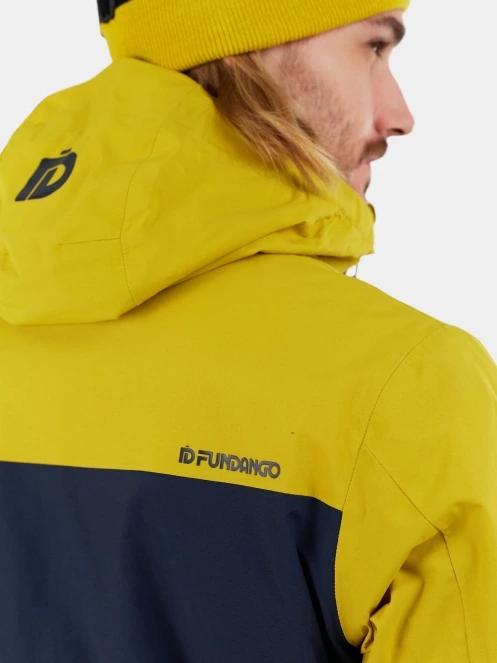 Fundango Hydra ECO Anorak férfi síkabát sárga színben 10
