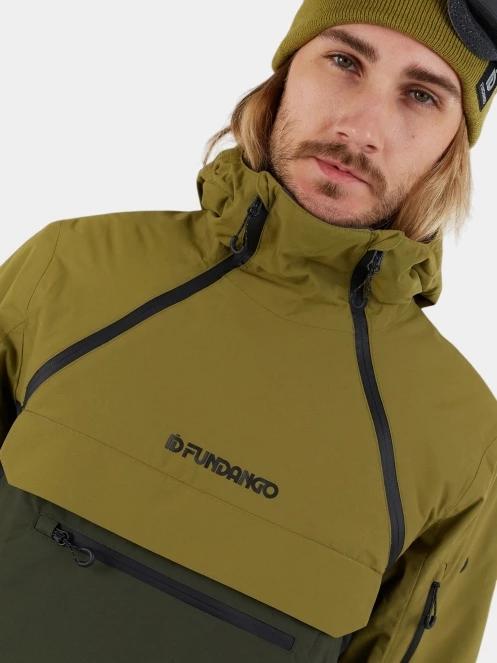 Fundango Hydra ECO Anorak férfi síkabát zöld színben 6