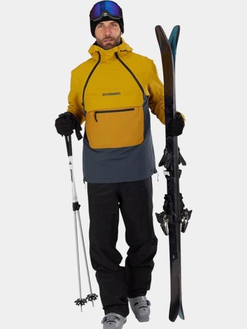 Fundango Hydra ECO Anorak férfi anorák sárga színben 4