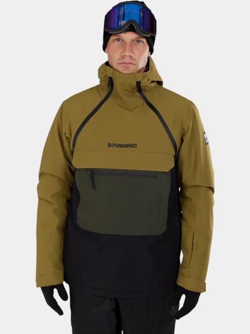Fundango Hydra ECO Anorak férfi anorák zöld színben 2