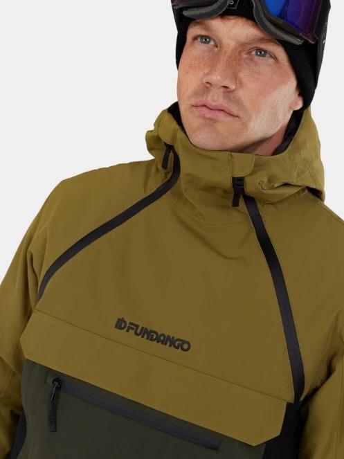 Fundango Hydra ECO Anorak férfi anorák zöld színben 6