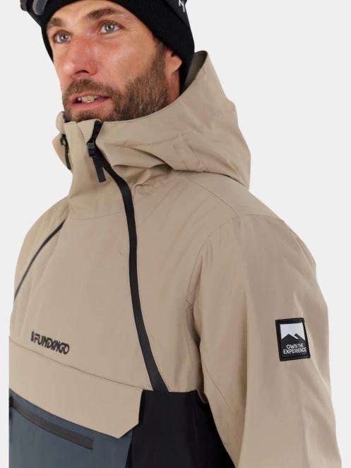 Fundango Hydra ECO Anorak férfi anorák homok színben 7
