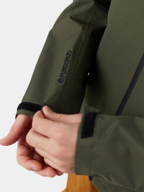 Fundango Piorini II  Waterproof Jacket férfi esőkabát oliva színben 8