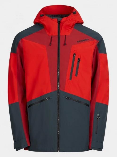 Fundango Rigel ECO 3L Jacket férfi héjkabát piros színben 10