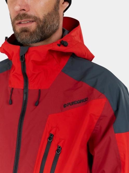 Fundango Rigel ECO 3L Jacket férfi héjkabát piros színben 8