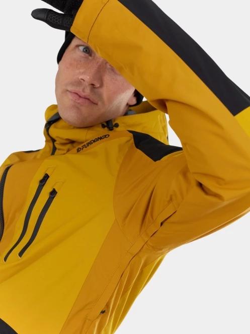 Fundango Rigel ECO 3L Jacket férfi héjkabát sárga színben 7