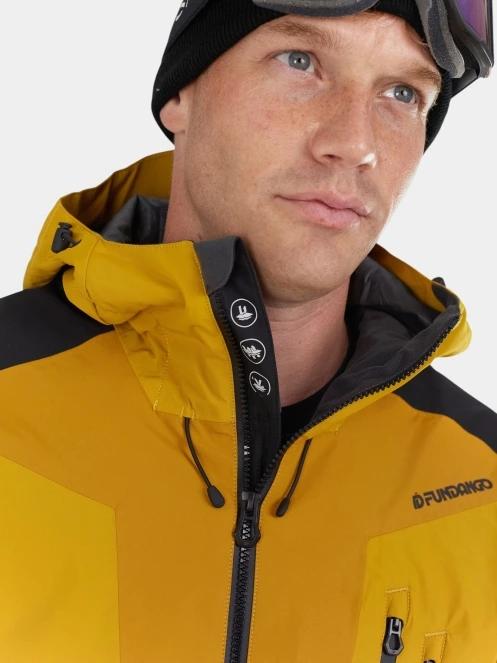 Fundango Rigel ECO 3L Jacket férfi héjkabát sárga színben 8