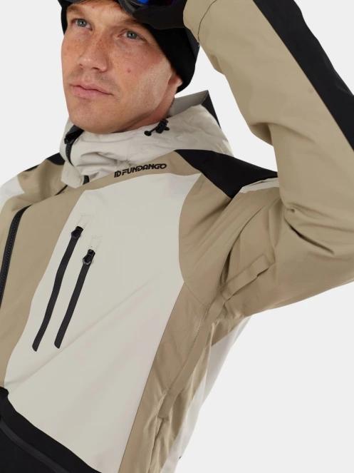 Fundango Rigel ECO 3L Jacket férfi héjkabát homok színben 9