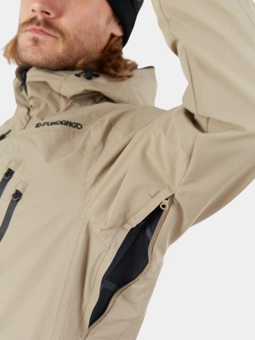 Fundango Rigel ECO 3L Jacket férfi héjkabát homok színben 8