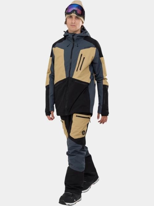 Fundango Rigel ECO 3L Jacket férfi héjkabát homok színben 6