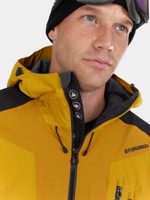 Fundango Rigel ECO 3L Jacket férfi héjkabát sárga színben 8