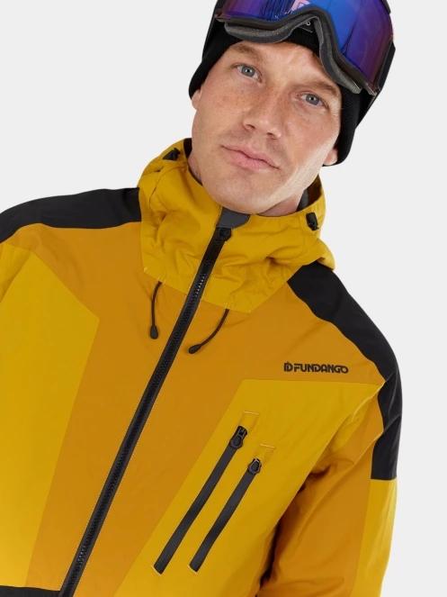 Fundango Rigel ECO 3L Jacket férfi héjkabát sárga színben 9