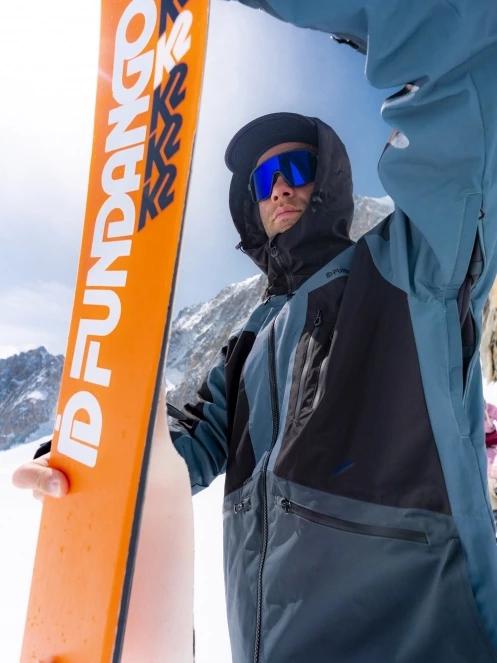 Fundango Rigel ECO 3L Jacket férfi héjkabát zöld színben 16