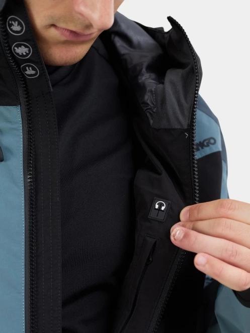 Fundango Rigel ECO 3L Jacket férfi héjkabát zöld színben 7